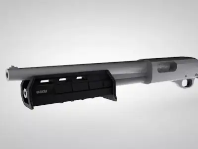 Shotgun Gallo Warzone 3D model