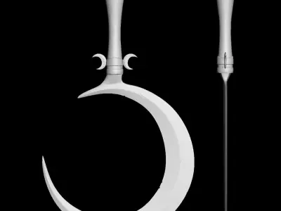 Realistic Sickle 3D Model 3D model