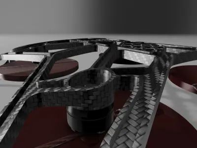 DRONE CHASSIS 3D model