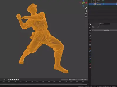 Military sculpture warrior  military battle war hero  soldier 3D print model 25