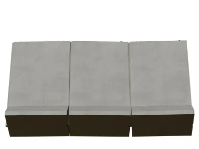 Concrete Wall Panels 3D model