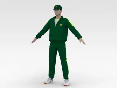Cricket Coach V3 3D model