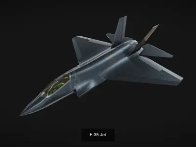 F Jets Collection  3D Model Pack