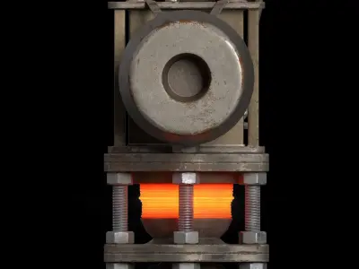 Hammer Fallout 3   Low-poly 3D model