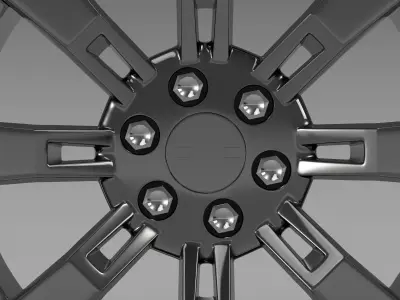 GMC Denali Hybrid rim 3D model