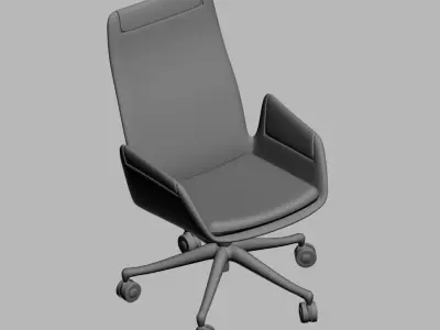 office chair 20 3D model