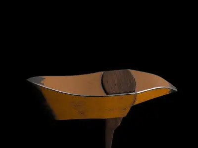 AXE BLADE Free low-poly 3D model