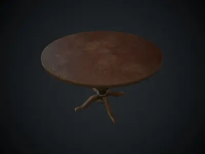 Table v1 pbr Low-poly 3D model