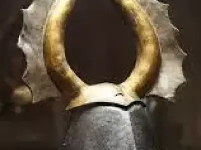 WG 7053 - Topfhelm von Prank - DXF Armor Pattern Low-poly 3D model