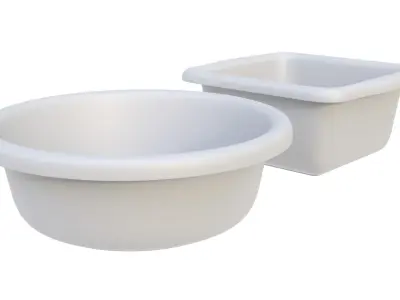 plastic basin 3D model