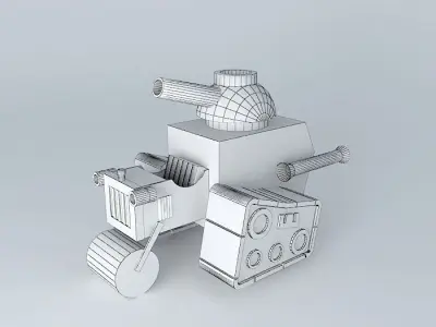 carro tanque The Army Surplus Special Free 3D model