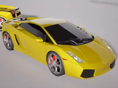 ArchViz Car Assets P21 - Unreal Engine 5 3D model