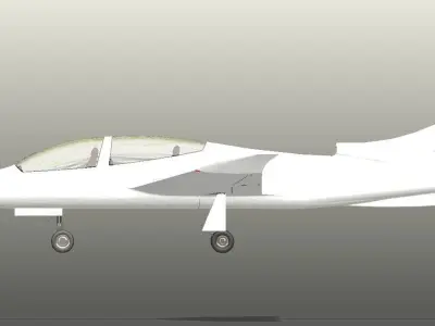 Small Plane 3D model buy