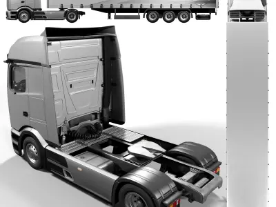 Benz Actros L 3D model