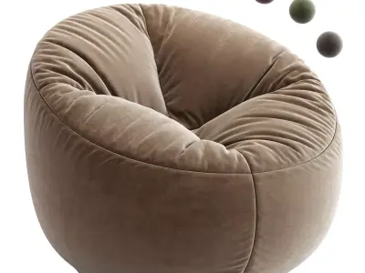 Bean Bag Chair 3D model buy