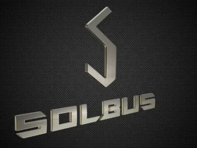 solbus logo 3D model