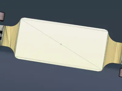 Langboard Low-poly 3D model