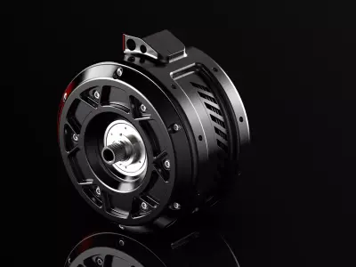 Electric motor 3D model V1