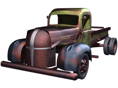 Old Truck 3D model