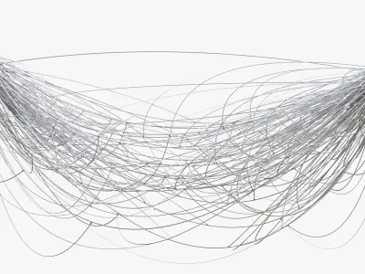 Cable Wie Web 3D model