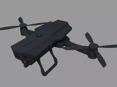 Quadrocopter Dron high detailed 3D model 3D model