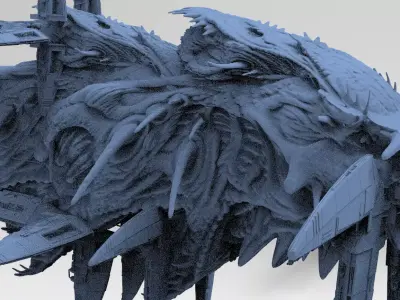 Zombie Genma Zeppelin 2 3D model