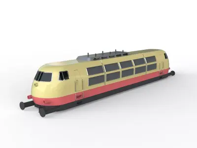 DB class 103 Baureihe locomotive 3D print model purchase