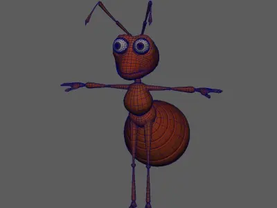 Ant 3d model 3D model get