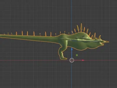 Boss Dorgan For Your Game And Animation Low-poly 3D model