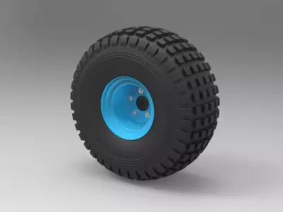 Offroad wheel 18 3D model