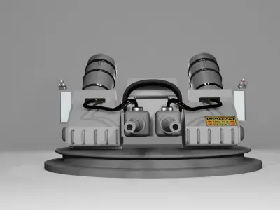 MACHINE GUN  3D model buy