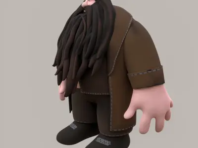 Dwarf 3D model