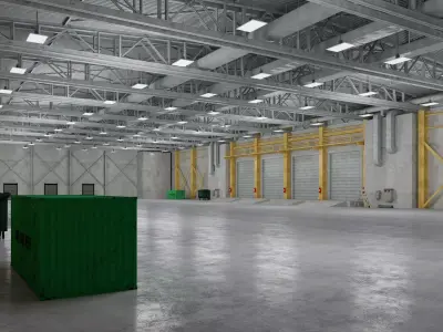 Warehouse 20 3D model purchase
