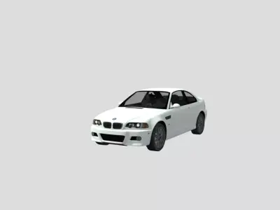 2003 BMW M3 E46 3D print model