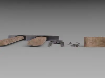 Tools package 02 Low-poly 3D model