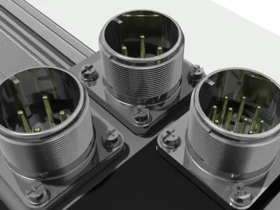 Servomotor WEG SWA40 - 6000RPM - 220-240V Free 3D model