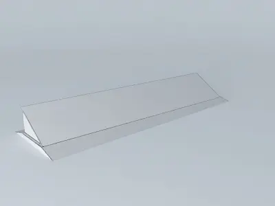 Pop up Vehicle Barrier Free 3D model