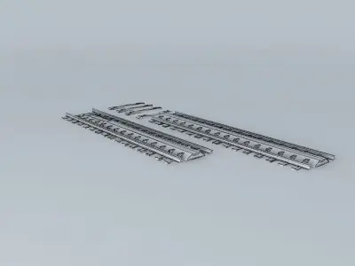 Eco WATER TROUGH With spare sleepers Free 3D model