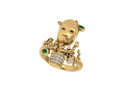 Groot Ring 3D print model