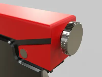 Staple Gun low poly Low-poly 3D model