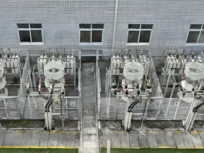 220kV Electrical power substation Gaussian splatting 3D model