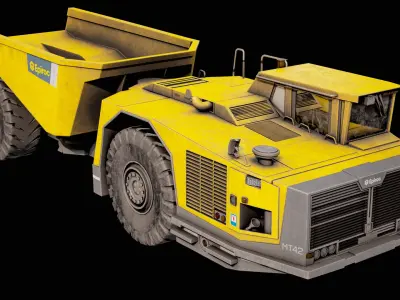  Underground Mining Truck Epiroc MT-42 Dirty PBR 