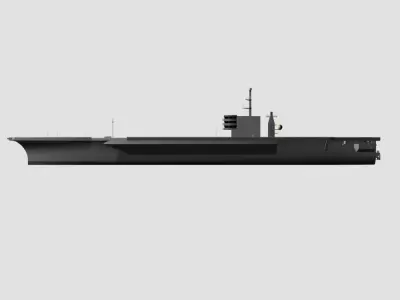 Generic US Aircraft Carrier 3D model