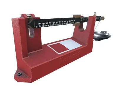 Balance Beam Scale 3D model