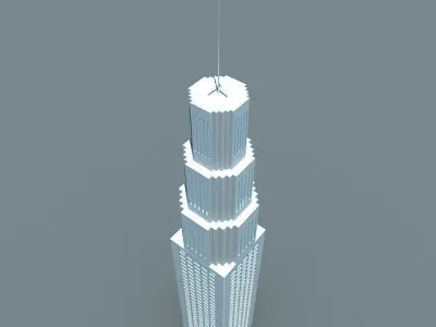 Formed City Building 89 3D model