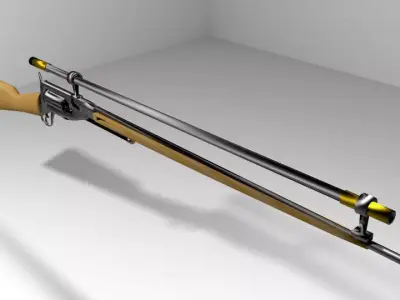 Revolver - Rifle Type 2 3D model