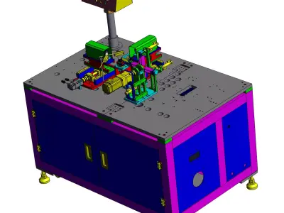 Insertion testing equipment 3D model