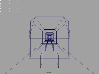 Suburban train RUS UA Low-poly 3D model