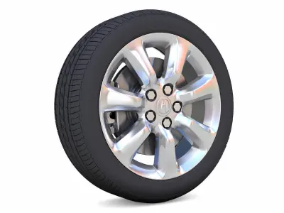 Acura RLX Sedan Rim 3D Model Low-poly 3D model