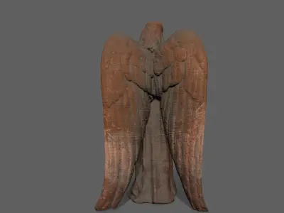 Angel Low-poly 3D model